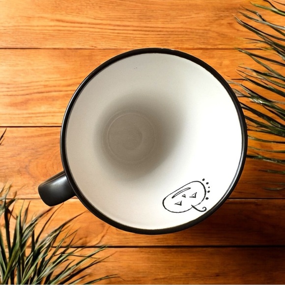 RARE 2007 Starbucks Trick or Treat Halloween Mug – 14oz - Black & White - Picture 6 of 9